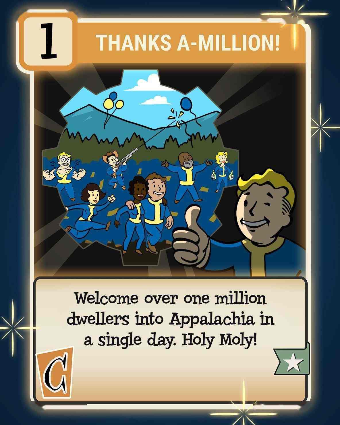真人剧开播后《辐射》全系列单日玩家达到了500万